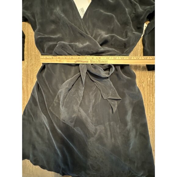 envelope 1976 dress San Diego Black Wrap Minimalist Chic Size 40 NWT $515 - Picture 10 of 16